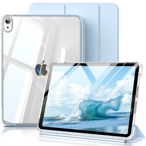 SQBEBS iPad 11/10 P[X  11C` 2025/10.9C` 2022 NA  w E Jo[ O܂X^h Touch IDƃI[gX[v@\Ή y ^ h~ PUU[ iPad A1