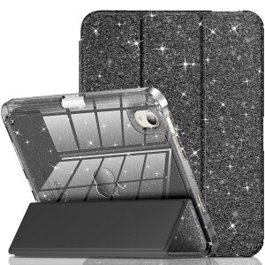 INFILAND �Ή� iPad Mini 7 A17 Pro �P�[�X�A2024/2021 �N������ iPad Mini 7 ��� / 6 ��� 8.3 �C���`�p�P�[�X�A�N���A�ȃX�p�[�N���o�b�N�t���̃O���b�^�[�����ی�J�o�[�A�q���⏗�q�p�̃y���V���z��