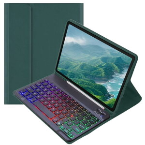 Disonbeir �J���t���o�b�N���C�g�t�� �Ή� iPadAir13�C���` (M3,M2) 2025 2024/ iPadPro12.9 ��6/5/4/3���� �L�[�{�[�h�P�[�X ������ ���� �o�b�N���C�g�L�[�{�[�h �P�[�X ������ �w�� �r�W�l�X,�[��+��
