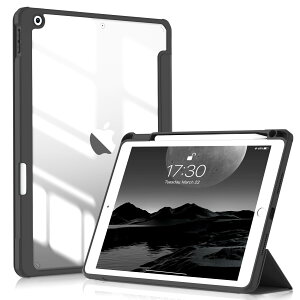 SQBEBS iPad 10.2 �P�[�X iPad ��9���� �P�[�X 2021/ iPad ��8���� �P�[�X 2020/ iPad��7����P�[�X 2019 �N���A�����A�N������ �y���V���z���_�[�t�� �y�� ���^ �Ռ��z�� �����X���[�v/�X���[�v�����@�\�t