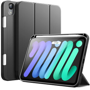 JETech iPad mini (A17 Pro 2024 fA7) / mini6 P[X (8.3C`A2021fA6)p Pencilz_[t \tgTPUobN XیJo[ I[gEFCNAbv/X[v@\t (Xy