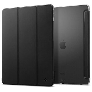 Spigen iPad Pro 13�C���`�Ή��J�o�[ M5/M4 (2025/2024) �t���X�g���H �����K�[�h ���ی� �O�܂�X�^���h �y�� �y�A�����O �[�d�Ή� PC PU���U�[ ���L�b�h�E�G�A�E�t�H���I ACS09439 (�u���b�N)
