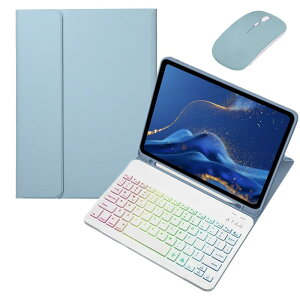 �}�E�X�t�� Redmi Pad 2 11�C���`�p �L�[�{�[�h�P�[�X �J���t�� �o�b�N���C�g�t�� Redmi Pad SE 11�C���`�p �L�[�{�[�h �ی�J�o�[ ���F�o�b�N���C�g �}�O�l�b�g������ �y���z���_�[�t��,���u���[