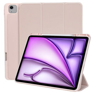 MS factory iPad Air 13�C���` �P�[�X M3 M2 �p Pro 12.9 ��6/5���� �Ή� �J�o�[ �y�����[ �ϏՌ� �\�t�gTPU �A�C�p�b�h Air13�C���` 2025 2024 Pro 12.9�C���` ��6���� ��5���� �Ή� �s���N�T���h IPDA13m2-S-HDR-PK