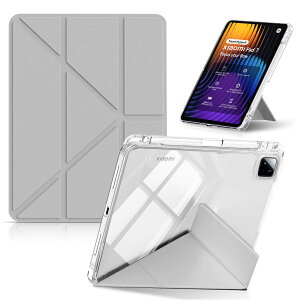 CeiLarv Rp`u Xiaomi Pad 7 / Xiaomi Pad 7 Pro 11.2C` P[X TPU + PUU[ یP[X ܂肽 ucu X^h@\ X Y܂ y Ռی yV[ I[gX[v/E