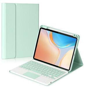 iPad Pro 11�C���` M4 2024 �L�[�{�[�h�P�[�X �^�b�`�p�b�h���� �㑤�y���z���_�[ apple pencil�[�d�Ή� �X�^���h�@�\ �S�ʕی� �~���g�O���[��