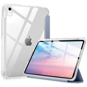 iPad Air��Miieadoo Case 10th Generation - ���M�z���_�[�t���̏Ռ��v���[�t�J�o�[ - �X�}�[�g�I�[�g�E�F�C�N - ����/�w�Z�̃s���N�̐��k�ɓK