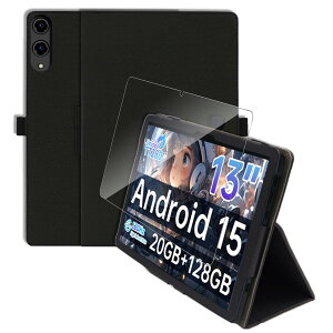 For Teclast T65 �P�[�X �t�B���� �Z�b�g �X�^���h �S�ʕی� �p�x���� �L�Y�h�~ �y�� �^�u���b�g �㎿PU���U�[ �^�u���b�g�p�A�N�Z�T���[ Sediven �ی�P�[�X �K���X�t�B���� �i�u���b�N�j