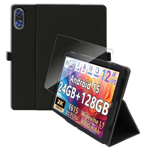 For Rebecco K90 �P�[�X �t�B���� �Z�b�g �X�^���h �S�ʕی� �p�x���� �L�Y�h�~ �y�� �^�u���b�g �㎿PU���U�[ �^�u���b�g�p�A�N�Z�T���[ Sediven �ی�P�[�X �K���X�t�B���� �i�u���b�N�j