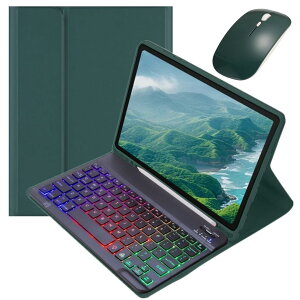 Disonbeir �J���t���o�b�N���C�g�t�� �Ή� iPadAir13�C���` (M3/M2) 2025/2024/ iPadPro12.9 ��6/5/4/3���� �L�[�{�[�h�P�[�X �}�E�X�t�� ������ ���� �}�O�l�b�g������ �w�� �r�W�l�X,�[��+��