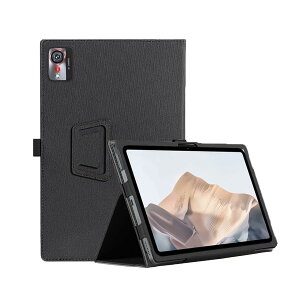 For Nubia Pad Pro �^�u���b�g 10.9�C���` �P�[�X �p�x���� �X�^���h�@�\ ����PU ���U�[ �S�ʕی� ���߉\ �C�菝�h�~ ���C�z�� ���^�y�� �ǂ���G�� Nubia Pad Pro �P�[�X (�u���b�N)