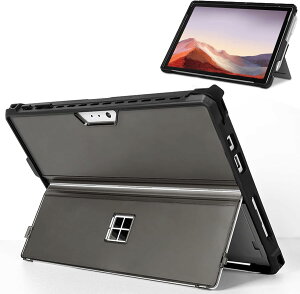 SSSEGRGB P[X 12.3C` Microsoft Surface Pro 7 Plus/7/6/5/4/LTEɓKAیp̊ȃJo[P[XAX^CXyz_[tA^CvJo[L[{[hɑΉ