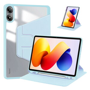 For Redmi Pad 2 Pro �P�[�X 12.1�C���` ��]���X�^���h �}�O�l�b�g�� SpinoArmor �ی�J�o�[ �玿�� ��G��ǂ� �S�ʕی� �����X���[�v�@�\ �����\ �ϏՌ� �C�菝�h�~ ����~�� �y�� ���^ �����ȒP