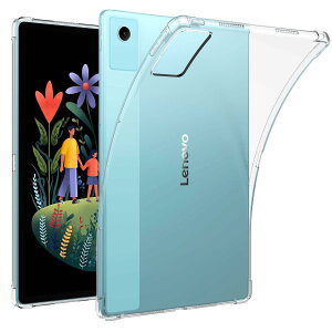 For Lenovo Idea Tab Plus/Xiaoxin Pad 12.1 2025 �P�[�X �J�o�[ �ی�P�[�X �ی�J�o�[ 2025�N���� �N���A YAJOJO TPU�f�� �y�� ���^ �ϏՌ� �����h�~ �w��h�~�i�N���A�j