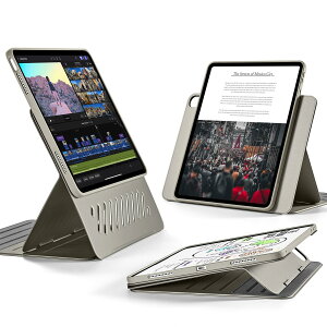 ESR iPad Air 13C` P[X (M3/M2A2025/2024f)p O\ȃ}OlbgJo[t]P[X c/X^h 9iK̊px߉\ Pencil Pro/USB-CSΉ ShiftV[Y `^