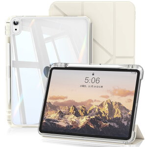 SQBEBS iPad 11���� /10���� �P�[�X ������ 11�C���` 2025/10.9�C���` 2022 ���� �w�� ���E�� �J�o�[ �y�����[ �O�܂葽�@�\ �X�^���h Touch ID�� �I�[�g�X���[�v �@�\�Ή� �y�� ���^ �ϏՌ� �N���A ��