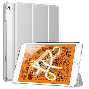 iPad mini5 P[X TiMOVO iPad Mini 5 P[X iPad mini4 P[X 5 / 4Kp  ^ PU U[ LYh~ O܂ TPU X^h Ռz I[gX[v@\t ipad mini 5 P[X Sil