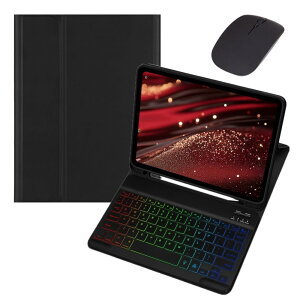 �}�E�X�t�� Redmi Pad 2 11�C���`�p �L�[�{�[�h�P�[�X �J���t�� �o�b�N���C�g�t�� Redmi Pad SE 11�C���`�p �L�[�{�[�h �ی�J�o�[ ���F�o�b�N���C�g �}�O�l�b�g������ �y���z���_�[�t��,��