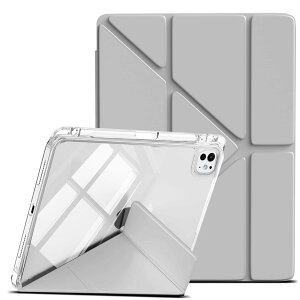 LuFiYa یP[X For iPad Pro M4/M5 11C` P[X 5/6 (2024/2025f)p TPUPC̓ȃobNJo[ PUU[ ipadP[X @\Op`X^h ucu px\ Cz Penc