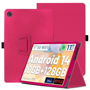 For HiGrace A6H/Higrace C9+ 11�C���` �^�u���b�g �P�[�X�yYCJDP 2024�V�o�� Android 14 Widevine L1�z360°�S�ʕی� �X�^���h�@�\ �����p���� �y���z���_�[�t�� ���C�z�� �Ռ��z�� �C�菝�h�~ �ω��� �����^��