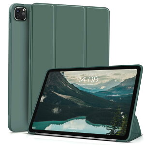 KenKe iPad Pro 11�C���` �P�[�X ��4/3/2���� (2022/2021/2020���f��) ���y�� ���^ �_�炩���V���R�� TPU�ގ� �����h�~ �J�o�[ 3�i�K�܂��݉� �X�^���h �}�O�l�b�g�t�� �����X���[�v�@�\ �V�^��iPad Pr