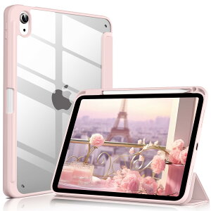 Lsmmpoba iPad 11/10 (A16) P[X 2025/2022Ή 11A10.9C` obNJo[ yV[ O܃X^h I[gX[v@\ y ^ h~ TPU PUU[ sN