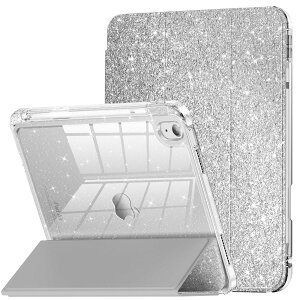 INFILAND �Ή�iPad Air 11 �C���` �P�[�X M2�i2024�j/M3�i2025, iPad Air �� 7 ����/�� 6 ����/�� 5 ����/�� 4 ���� �P�[�X�i2022/2020�j10.9 �C���`�A���ʂ��N���A�ȃO���b�^�[�P�[�X�A�q���⏗�q�����̃y���L