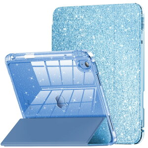 INFILAND �Ή�iPad Air 11 �C���` �P�[�X M2�i2024�j/M3�i2025, iPad Air �� 7 ����/�� 6 ����/�� 5 ����/�� 4 ���� �P�[�X�i2022/2020�j10.9 �C���`�A���ʂ��N���A�ȃO���b�^�[�P�[�X�A�q���⏗�q�����̃y���L