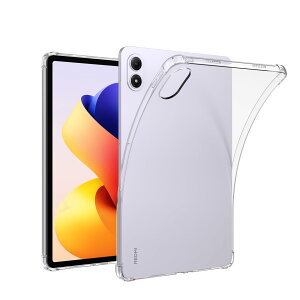 For REDMI Pad 2 Pro/REDMI Pad 2 Pro 5G �P�[�X 12.1�C���` �\�t�g�P�[�X �ylarfbulroc�z�N���X�^�� ���^�y�� TPU�f�� �ی�J�o�[