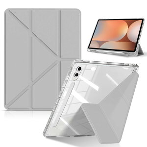 [HinZann] Samsung Galaxy Tab �P�[�X�AGalaxy Tab S10 Plus/S9 Plus/S9 FE Plus��12.4�C���`�p�APU���U�[�O�w+TPU���w�A�y�ʁE360°�S�ʕی�E�ϏՌ��E�h�����H �̈���S�n�E�܂肽���݁E�p�x�����\�X�^���h�@