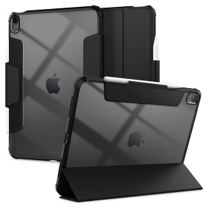Spigen iPad Air 11C` P[X M3/M2 (2025/2024N) iPad Air 10.9C` P[X (2022/2020N) w NA  ČRMILi X X^h ϏՌ h~ Jی I[gX[v EgEnCu