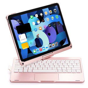 360°] iPad 11 A16/10/iPad Air 11(M3/M2)/Air 5/4 L[{[hP[X iPad Pro114/3/2/1 L[ {[htP[X cuX}[g ̎ ^b`pbht obNCgL[{[h Pe