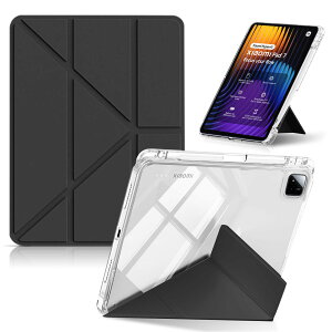 CeiLarv Rp`u Xiaomi Pad 7 / Xiaomi Pad 7 Pro 11.2C` P[X TPU + PUU[ یP[X ܂肽 ucu X^h@\ X Y܂ y Ռی yV[ I[gX[v/E