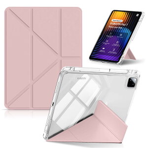 CeiLarv �R���p�`�u�� Xiaomi Pad 7 / Xiaomi Pad 7 Pro 11.2�C���` �P�[�X TPU + PU���U�[ �ی�P�[�X �܂肽���� ���u���c�u �X�^���h�@�\ ���X���� Y�܂� �y�� �Ռ��ی� �y���V�����[ �I�[�g�X���[�v/�E