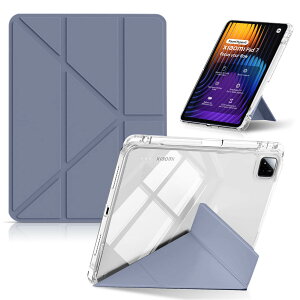 CeiLarv Rp`u Xiaomi Pad 7 / Xiaomi Pad 7 Pro 11.2C` P[X TPU + PUU[ یP[X ܂肽 ucu X^h@\ X Y܂ y Ռی yV[ I[gX[v/E