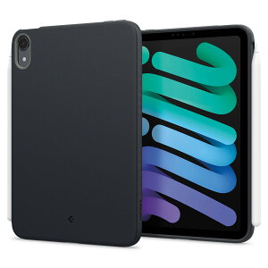 Spigen iPad mini 7iA17 Pro, 2024N, 7j^ iPad mini 6i2021N, 6jΉP[X Apple Pencilt\ ϏՌ X ^ubgJo[ ] im|bv ACS09230iubNEZT~j