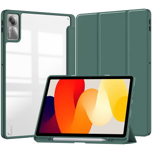 Disonbeir �Ή� Xiaomi Redmi Pad SE 11�C���` �P�[�X �w�ʓ��� �N���A �C���X�g ��� �y�����[�\ �V���I�~ redmi pad se 11 �p �����P�[�X �J�o�[ �O�܂�X�^���h �I�[�g�X���[�v�@�\ �ϏՌ� �y�� ��