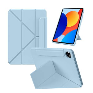LuFiYa �ی�P�[�X For (�V���I�~) Xiaomi Redmi Pad SE (8.7 �C���`) 2024 ��p �o�b�N�J�o�[ ���X���� Y�� �V���I�~�^�u���b�g�J�o�[ ���@�\�O�p�`�X�^���h ���u���c�u �p�x�����\ Pencil���[ �P�[�X Xi