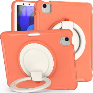 2025�N/2024�N �V�^ iPad Pro 11�C���` �݊��P�[�X (M5/M4) �J�o�[ �����O�t�� �Ռ��z�� ��� 360�x��]�X�^���h ������t�� �n���h���t iPad Pro 11�p �J�o�[ �����h�~ Pencil ���[ �q�� �L�b�Y �P�[�X�C�I