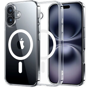 NIMASO iPhone 16 Plus p P[X MagSafe ϖh~ }Olbg }OZ[tΉ ϏՌ ČRMILKi SGSF PCw Phone 16 Plus Ή h~ ^ CX[dΉ Xgbvz[t A