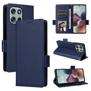 Nutmeg �Ή� Motorola Moto G66j 5G �p�� �P�[�X �蒠�^ Motorola Moto G66y 5G �p�� �J�o�[ ���z�^ ���g���[�� G66j 5G/���g���[�� G66y 5G �p�� �X�}�z�P�[�X �g�уJ�o�[ �J�[�h���[ �����}�O�l�b�g ����PU���U