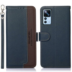 WANWO For Xiaomi 12T /12T Pro �P�[�X �蒠�^ �V���I�~ 12T �v�� �J�o�[ ���z�^ �X�g���b�v�t�� [RFID�u���b�L���O] ����PU���U�[ �}�O�l�b�g�J�� �J�[�h���[ ���u���X�^���h�@�\ �ϏՌ� �l�C �֗� ��