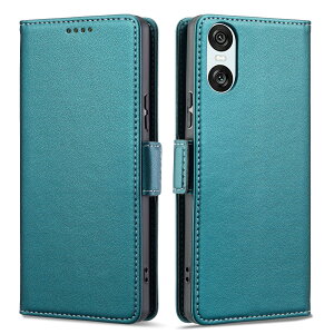 Xperia 10 VI �P�[�X �蒠�^ SO-52E�P�[�X SOG14�P�[�X A402SO�P�[�X XQ-ES44 �P�[�X�蒠�^ case �^����򃌃U�[ RFID���C�h�~ �X�}�z�P�[�X �J�[�h���� �ϖ��C ���^(Xperia 10 VI SO-52E SOG14 A402SO XQ-ES44 6.1inch��