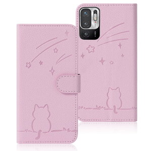 Rosbtib Redmi Note 10 JE �P�[�X �蒠�^ XIG02 �P�[�X ���ꐯ�q�L Redmi Note 10T �P�[�X �蒠�^ ���� �L�� Xiaomi Redmi Note 10 je XIG02 �X�}�z�P�[�X ���z�^ �ϏՌ� note10t �P�[�X �g�уJ�o�[ �J�[�h���[ �I�V