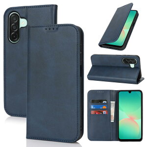 Galaxy A26 5g �P�[�X �蒠�^ �X�}�z�P�[�X �T���X�� �M�����N�V�[a26 �J�o�[ �蒠�^ �J�[�h�X���b�g�A�L�b�N�X�^���h ���U�[(�l�C�r�[)