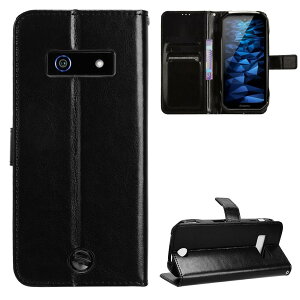 For ���Z�� DuraForce EX KY-51D KC-S703 �P�[�X �蒠�^ KY-51D �P�[�X �蒠�^ KC-S703 �P�[�X �蒠�^ ���� ����PU ���U�[�P�[�X �X�^���h�@�\ �����h�~ �Ռ��z�� �X�^�C���b�V�� ���u�� �ϏՌ� �P�[�X For