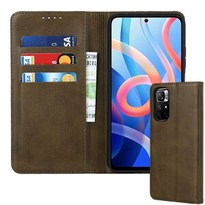 �Ή� Redmi note 11 pro 5g �P�[�X �蒠�^ �X�}�z�P�[�X xiaomi���b�h�~�[�m�[�g11�v��5g ���b�h�݁[�m�[�g11�v�� �J�o�[ �蒠�^ �J�[�h�X���b�g�A�L�b�N�X�^���h ���U�[(�_�[�N�O���[��)