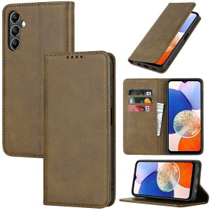 �Ή� Galaxy a14 5g �P�[�X �蒠�^ �X�}�z�P�[�X �T���X�� �M�����N�V�[a14 �J�o�[ �蒠�^ �J�[�h�X���b�g�A�L�b�N�X�^���h ���U�[(�_�[�N�O���[��)