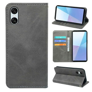 Xperia 10 VI �蒠�^ 10 VI SO-52E / SOG14 / A402SO / XQ-ES44 �p�̃J�o�[ ���z�^ �������U�[ �A�N�I�X 10 VI �p�� �g�уP�[�X ���U�[ ���z�^ �S�ʕی� �ϏՌ� �����J�[�h���J�[�h���[ �X�^���h�@�\ �X�}�z�P