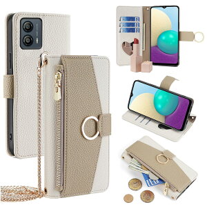 For MOTO G53J 5G/G53Y 5G �P�[�X �蒠�^ �V�����_�[ For ���g���[��G53J ���z�^ �J�o�[ ���|�� �΂߂��� ���ϋ��t�� ���� ������� �����O�X�g���b�v �W�b�p�[���K���� �J�[�h���[ ���u�� �㎿�Ȏ�G